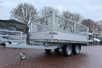 Nowa przyczepa kiper Saris 306x170x30cm 2700kg Częstochowa dostawa
