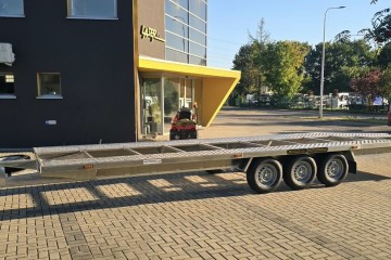 Laweta dwa auta Gala  8535A raz łamana 8.5x2.05m ALUMINIOWA 3 osie, 67