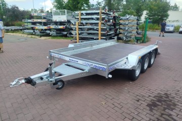 Nowa przyczepa Niewiadów koparka walec 3500kg 406x195cm Częstochowa