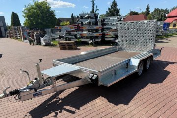 Nowa przyczepa saris 3500kg 400x182 2 osie koparka walec Częstochowa