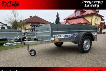 Nowa przyczepa Niewadów 204x110x39 1 oś 750 kg Częstochowa Dostawa