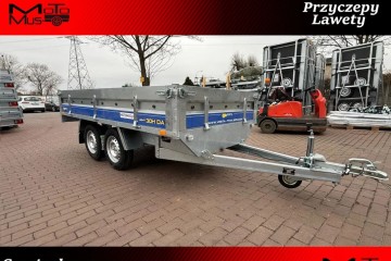 Przyczepa Vesta 30HDA Hochlader 301x150x38 2 osie spawana rama
