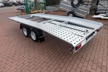 Laweta Neptun  4,2x2,1m DMC 2700 kg raz łamana mocna spawana DOSTAWA