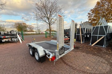Przyczepa do przewozu sprzętu budowlanego LOADMAX 3x1.4 2500kg 2 osie