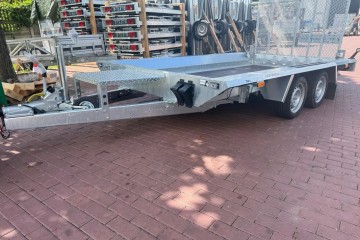 Nowa Przyczepa do przewozu sprzętu budowlanego Martz 350x160 3500kg