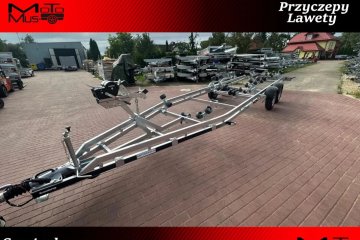 Nowa przyczepa Brenderup łódź 8,7m mocna Częstochowa dostawa pod dom