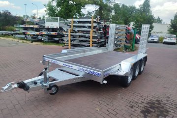 Nowa przyczepa Niewiadów koparka walec 3500kg 406x195cm Częstochowa
