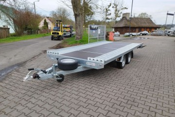 Nowa laweta Niewiadów Boro 4,5x2,1m 2 osie 2700 kg dostawa Częstochowa