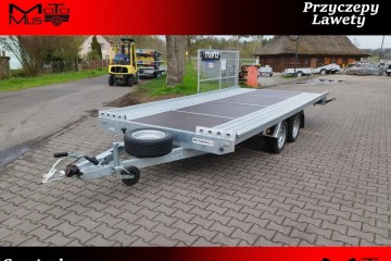 Nowa laweta Niewiadów Boro 4,5x2,1m 2 osie 2700 kg dostawa Częstochowa