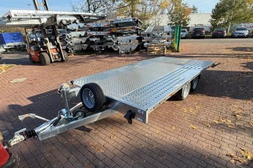 Nowa laweta Martz 450x210 wypełnienie alu DMC 2700 kg Częstochowa VDI