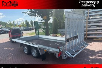 Przyczepa do przewozu sprzętu budowlanego Martz Bau 3 350/2 350x160