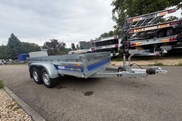 Przyczepa Vesta Cargo 30 300x150 2 osie 1500kg hamowana dwuosiowa DOST