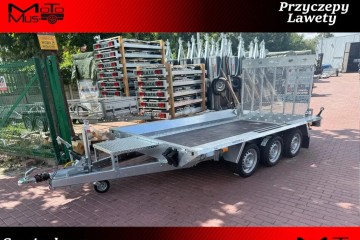 Przyczepa do przewozu sprzętu budowlanego Martz Bau 350x160 3500kg