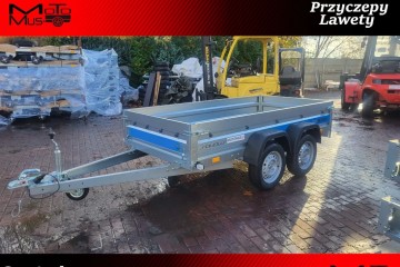 Nowa przyczepa Faro 263x125x35 2 osie mocna Częstochowa dostawa