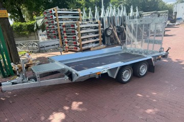 Nowa Przyczepa do przewozu sprzętu budowlanego Martz 350x160 3500kg