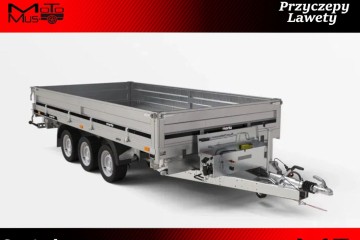 Nowa przyczepa kiper Martz 405x197x40cm 3500kg Częstochowa dostawa