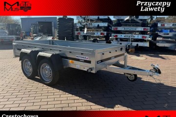 Nowa Przyczepa Martz 264x126x30cm 750 kg 2 oś dostawa Częstochowa