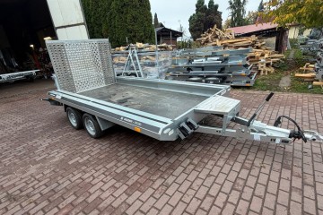 Przyczepa do przewozu sprzętu budowlanego Balhanger DIGGER 36 pod mini