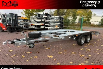 Laweta Gala raz łamana 4x2m koła 195r13c super lekka 2700kg dostawa MO