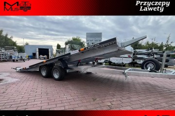 Nowa laweta Balhanger uchylna 4,5x2,1m 2 osie dostawa Częstochowa