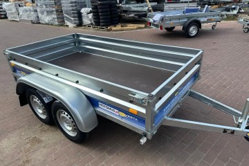 Nowa przyczepa Vesta 251x135x37 2 osie 750kgs pawana mocna dostawa