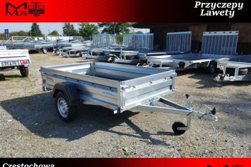 Nowa przyczepa Zasław 235x132x35 1 osiowa lampy led Częstochowa