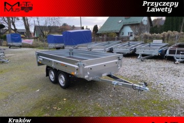 Nowa przyczepa Neptun 263x145x30 2 osie DMC 750kg Częstochowa dostawa