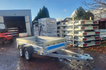 Nowa przyczepa Faro 263x125x35 2 osie mocna Częstochowa dostawa