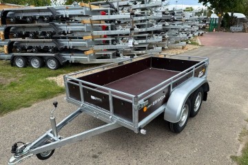 Nowa przyczepa Vesta 251x135x37 2 osie 750kg spawana mocna dostawa