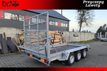 Przyczepa do przewozu sprzętu budowlanego Niewiadów K4035 400x190cm