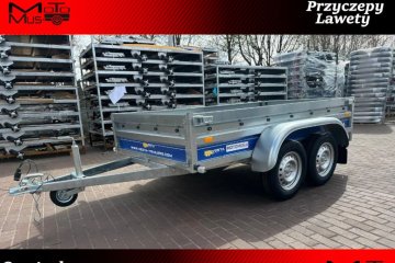 Nowa przyczepa Vesta 251x135x37 2 osie 750kg spawana mocna dostawa